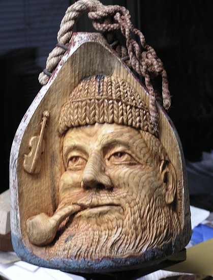 Lobster Buoy Fisherman, 10-2-09