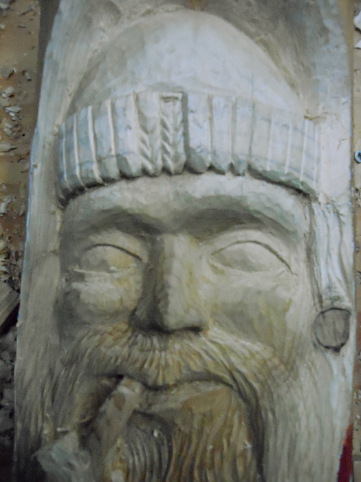 Closeup of the detail