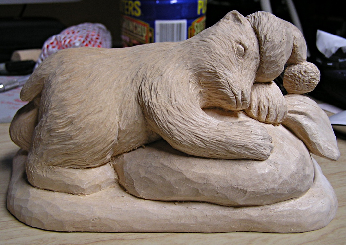 Polar Bear Cub Santa 9-28-16