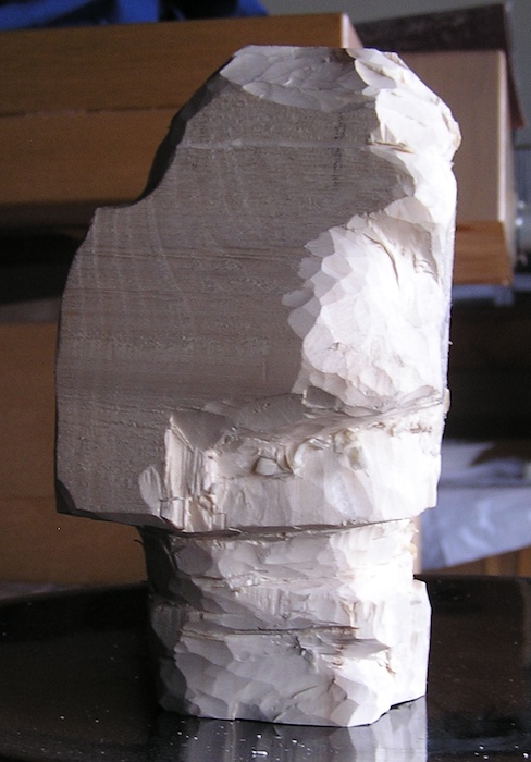 Santa Carrying Tree 11-4-16-angled view